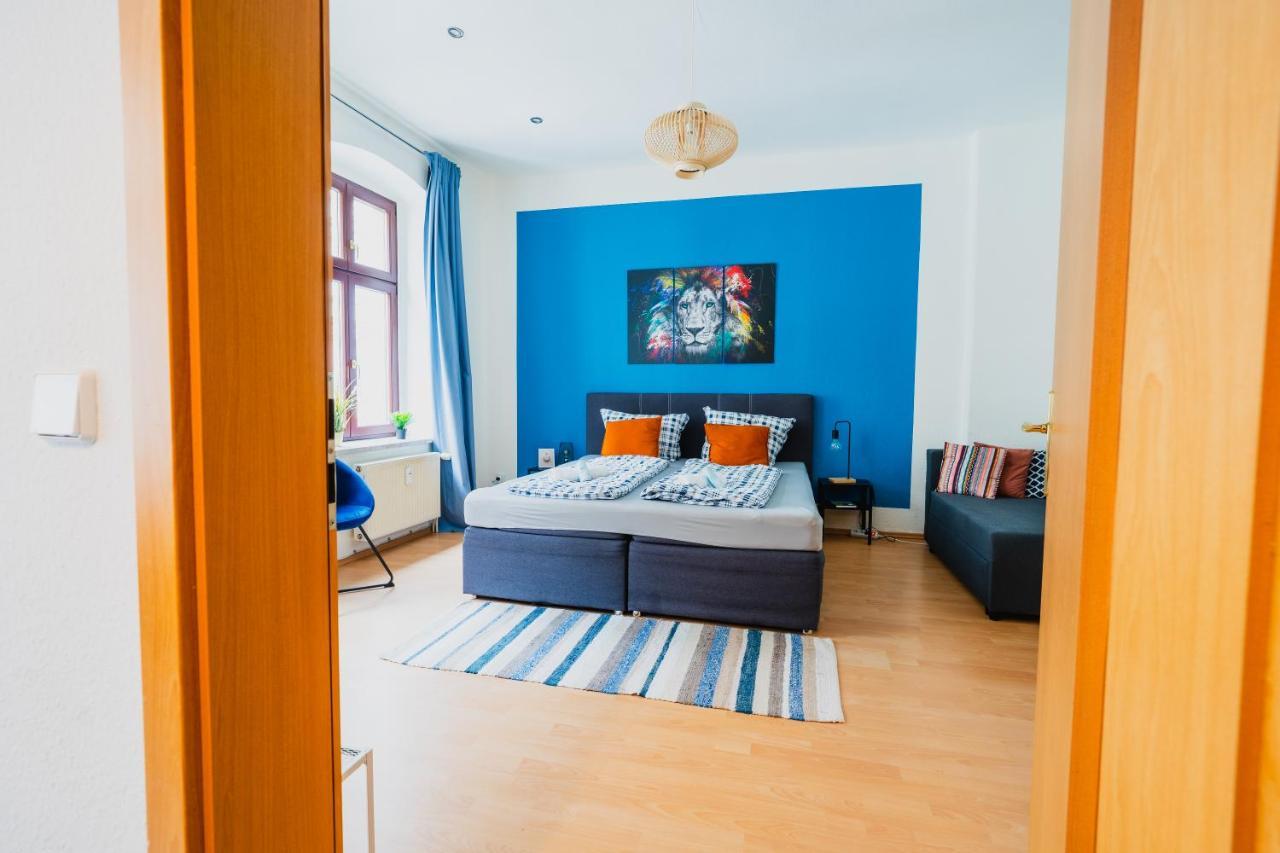 Blue Chili 08 - Magdeburg 2-Zimmer Altbau, Wi-Fi, 5 Pax Ngoại thất bức ảnh