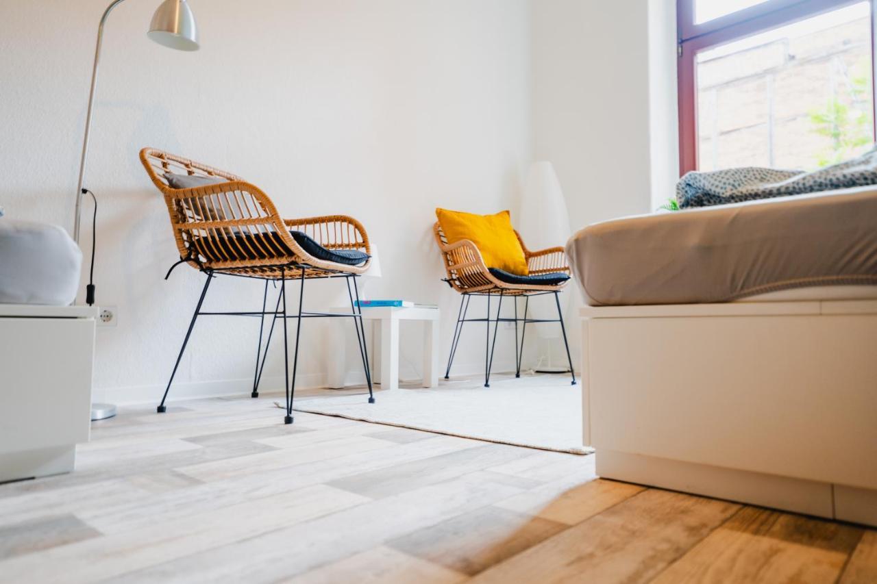 Blue Chili 08 - Magdeburg 2-Zimmer Altbau, Wi-Fi, 5 Pax Ngoại thất bức ảnh