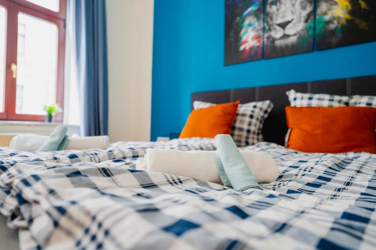Blue Chili 08 - Magdeburg 2-Zimmer Altbau, Wi-Fi, 5 Pax Ngoại thất bức ảnh
